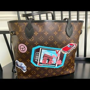 Louis Vuitton Neverfull Limited edition World Tour